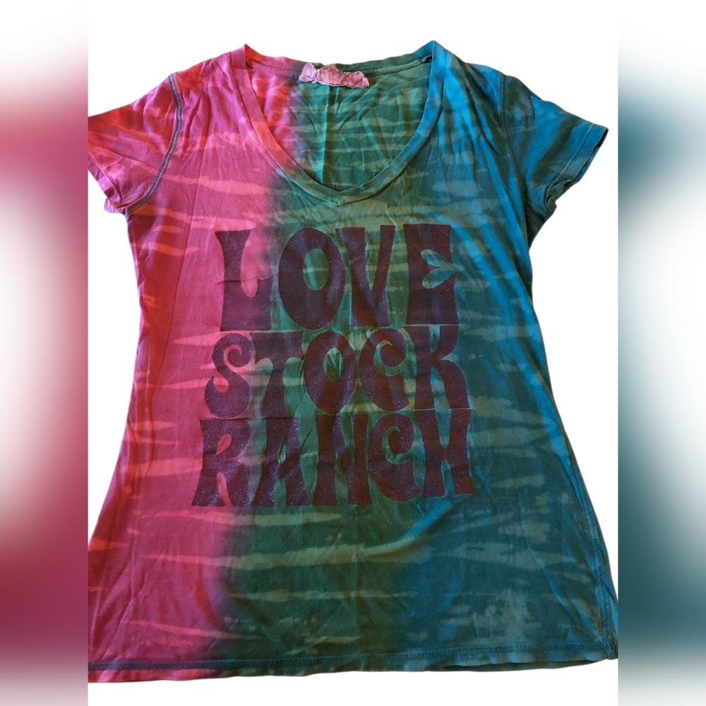 C-Bar-A Howdy Cowgirl Love Stock Ranch T Shirt